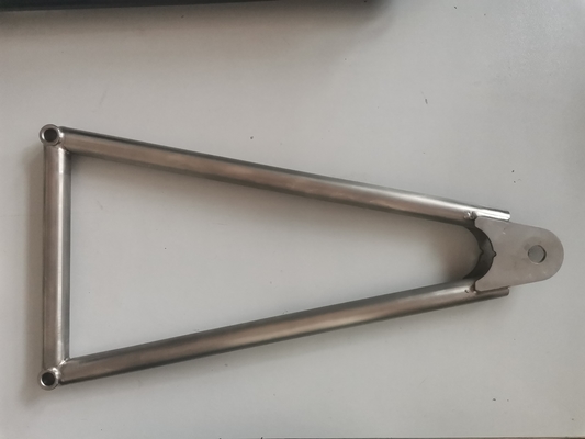 Maßgeschneiderte Jacobs Leiter Natur-Titan 13 5/8 in Lang 3 Löcher 1 Loch für Universal Car Fitment Sprint Car Racing