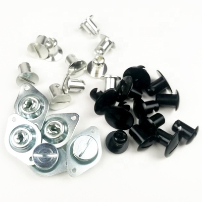 Universal Aluminium 7/16&quot; x.500&quot; 1/4&quot; Schnelldreh-Kopfkopf Dzus Befestigungsmittel Silber Aluminium für die universelle Leistung