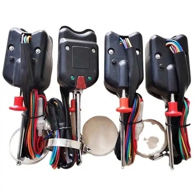 OEM Standardgröße Universal Chrome Spalte Mount Drehsignal Schalter mit Gefahrenknopf Custom Fahrzeug Sammler Edition