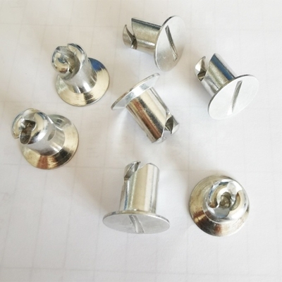 Universelles Dauervolles Silber Aluminium 5/16&quot;.500&quot; 1/4 Schnelldreh Dzus Kuppelkopf Sprint-Auto für maßgeschneiderte OE NO.
