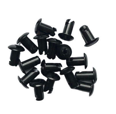 Schwarze ALLOY Sprintwagen Dzus Befestigungsmittel Qtr Drehen Dzus Knopf 5/16 x0.500 Zoll für Rennsportler