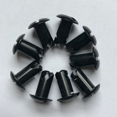 Schwarze ALLOY Sprintwagen Dzus Befestigungsmittel Qtr Drehen Dzus Knopf 5/16 x0.500 Zoll für Rennsportler