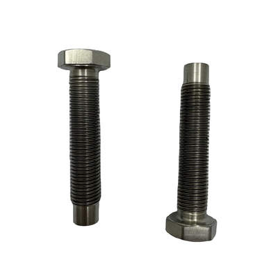 Sprint Titanium Torsion Stop 3/8&quot;-24 Kugelnase Mikro-Anpassungsschraube mit natürlichen Finish Stock DIN Standard