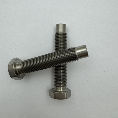 Sprint Titanium Torsion Stop 3/8&quot;-24 Kugelnase Mikro-Anpassungsschraube mit natürlichen Finish Stock DIN Standard