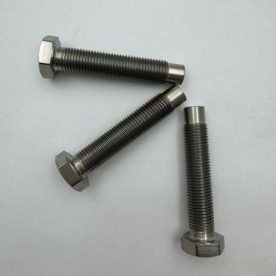 Sprint Titanium Torsion Stop 3/8&quot;-24 Kugelnase Mikro-Anpassungsschraube mit natürlichen Finish Stock DIN Standard