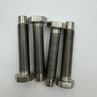 Sprint Titanium Torsion Stop 3/8&quot;-24 Kugelnase Mikro-Anpassungsschraube mit natürlichen Finish Stock DIN Standard