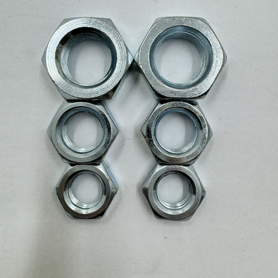 Imperial Inch Measurement System Edelstahl Hex Jam Nuss 7/16-20 Dünne Nuss Hexagon Standardgröße für eine einfache Installation