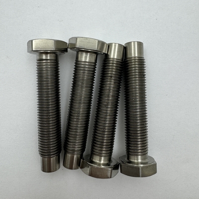 Sprint Titanium Torsion Stop 3/8&quot;-24 Kugelnase Mikro-Anpassungsschraube mit natürlichen Finish Stock DIN Standard