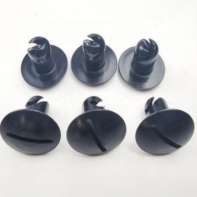 OE NO. Maßgeschneiderte schwarze Aluminium-Dzus-Schlitze Kopfquartier Drehverbindungen 7/16 &quot;x.500 für Universal-Jahr Universal-Auto-Fit
