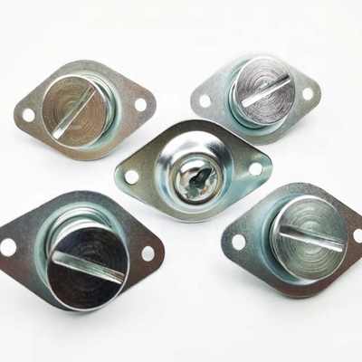 Individuell hergestellte universelle Stahl-Selbst-Ausstoß-Verschlüsse 7/16&quot; Silber von Dzus-Verschlüsse für Sprint-Autos und Zwerge