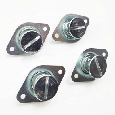 Individuell hergestellte universelle Stahl-Selbst-Ausstoß-Verschlüsse 7/16&quot; Silber von Dzus-Verschlüsse für Sprint-Autos und Zwerge