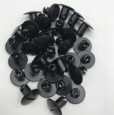 Universal Sprint Car Aluminium Quarter Turn Dzus 7/16 x.500 mit 1 Zoll Kopf Schwarz Einfach zu installieren