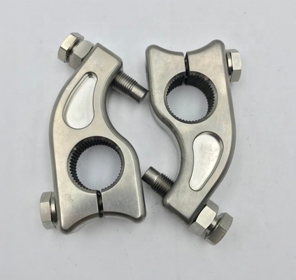 Titanium Gr5 Universal-Auto-Fit 7/8&quot; Torsionsstop mit 1 1/2&quot; Split x 3/8&quot; Einstellbolzen 3/8&quot;-20 Pin Bolzen Jahr Universal