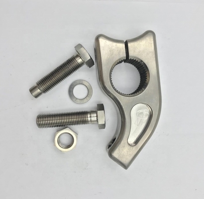 Titanium Gr5 Universal-Auto-Fit 7/8&quot; Torsionsstop mit 1 1/2&quot; Split x 3/8&quot; Einstellbolzen 3/8&quot;-20 Pin Bolzen Jahr Universal