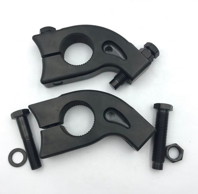 Titanium Gr5 Schwarz PVD Torsion Stop 1 3/4 &quot;Split 1-1/8&quot; Spline 7/16 Einstellbolzen für alle Hex Bilt 9/16&quot; in verschiedenen Branchen