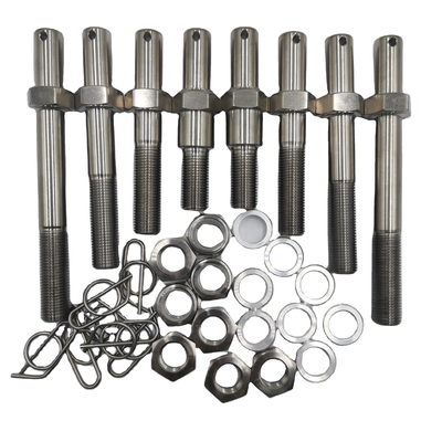 Universal Fitment Eagle's TITANIUM ONE NUT OR Q/C R/R S/P PLUS BOLT KIT Die perfekte Ergänzung zu Ihrem Sprint Car Chassis