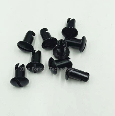 Universal-Auto-Fitment Stahlkuppel Kopfquartier Drehknöpfe Dzus 5/16&quot;*0.5&quot; Schwarz mit einfacher Installation