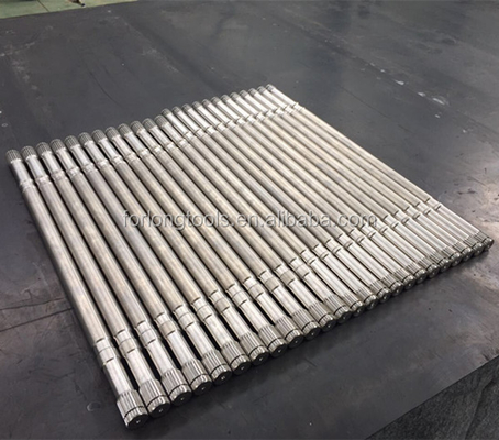 Universal 1-1/8 x 30 &quot;Spline Hohl Torsion Bar Chromoly Stahl Ideal für 13/16&quot;-20 ID Fäden Jahr Universal 975 Rate