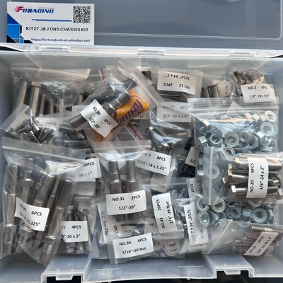 Titanium Bolt Ons Sprint Car J J Chassis Ein Nuss-Stud Ein Nuss-Schock-Mount Kit Eagle/Maxim BOLT KIT 27 für das Universelle Jahr