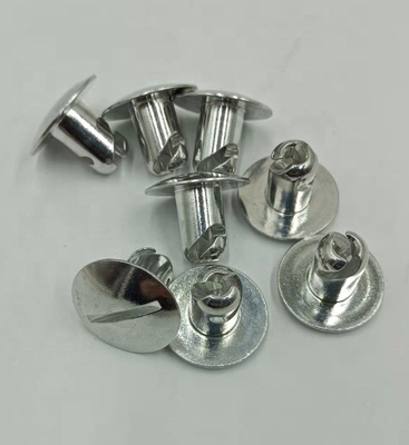 Verbesserte 1&quot; Großkopf Silber Aluminium Sprint Auto Viertel Dreh Dzus Standard kompatibel und Zweck für den Austausch / Reparatur