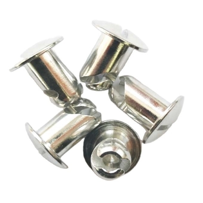 Verbesserte 1&quot; Großkopf Silber Aluminium Sprint Auto Viertel Dreh Dzus Standard kompatibel und Zweck für den Austausch / Reparatur