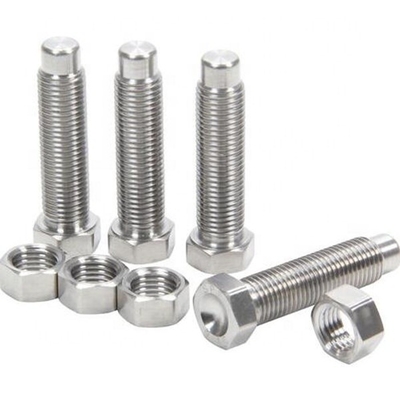 Standard OE NO. Titanium GR5 Midget Micro Sprint 3/8&quot;-16 1,8&quot; Langschrauben mit natürlicher Titangeschicht