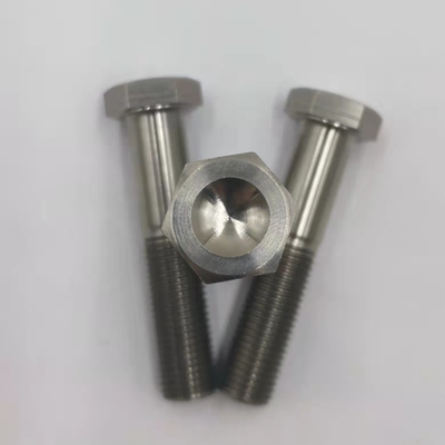 6AL-4V Titanlegierung Natürliche Oberfläche Hexkopfschraube 1/2 &quot;-20 x 4.5&quot; Schwerlastbau wesentliche Komponente