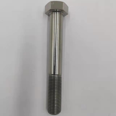 6AL-4V Titanlegierung Natürliche Oberfläche Hexkopfschraube 1/2 &quot;-20 x 4.5&quot; Schwerlastbau wesentliche Komponente