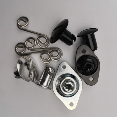 Universal Aluminium Vierteldreh Schwarz Dzus Befestigungen 7/16&quot; 5/16&quot; Knöpfe für den universellen Austausch