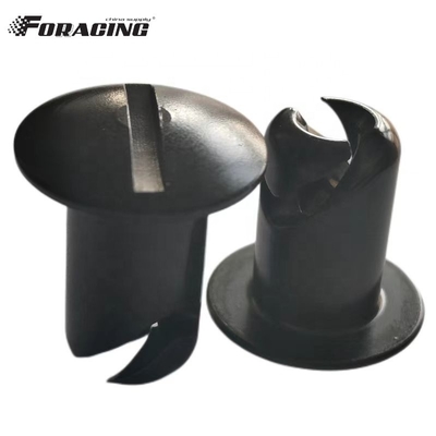 OE NO. Customized Aluminium Quarter Turn Dzus Kuppel Kopfknöpfe Schwarz 5/16 &quot;x.550&quot; für Universal Performance Boost