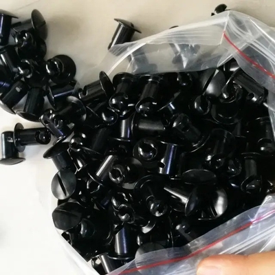 OE NO. Customized Aluminium Quarter Turn Dzus Kuppel Kopfknöpfe Schwarz 5/16 &quot;x.550&quot; für Universal Performance Boost