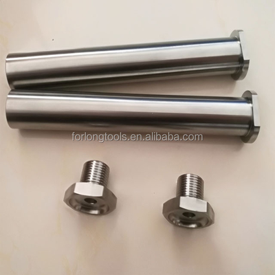 Natürliche Oberfläche 5/8&quot;-18 Zwergkönigspin Titan für Sprint Spindelnut DIN Standard aus 6AL-4V Titanlegierung