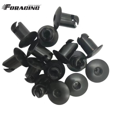 Universal 7/16&quot; Aluminium Dzus Knopfkuppel Allen Kopfquartier Drehverbindungen.500 Schwarz Schneller und einfacher Austausch/Reparatur