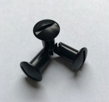 Universal 7/16 &quot;Aluminium Dzus Stud Dome Kopf.500 Schwarze Viertel Drehverbindungen Die Top-Pick für Sprint Auto Anpassung
