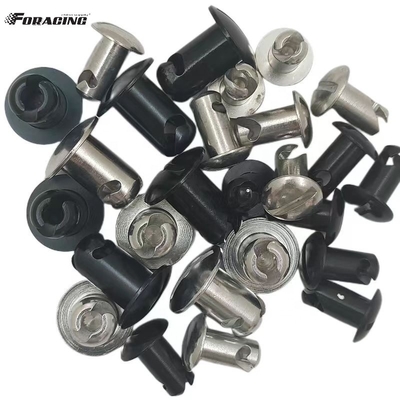 Universalfitment 7/16 Zoll Grip.600 Dzus Knopf Aluminium Sprint-Festplatten für universelle geänderte Fahrzeugteile