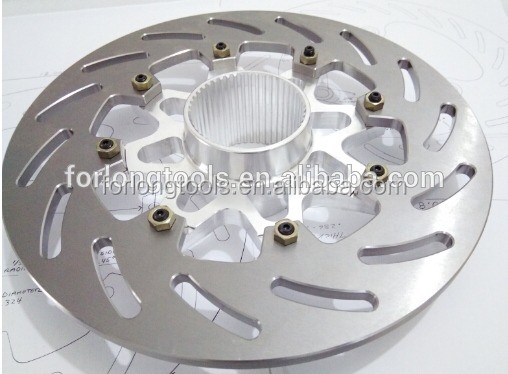 250MM Rückbremsrotorscheibe für KX 125 250 KX F 250 KLX R 450 Motorradteile Ersatzteil Titanmaterial und langlebig