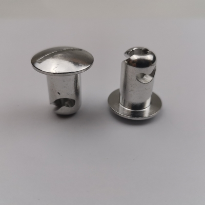 Universal 7/16*.500 Aluminium Silber Schlittenkopf Dzus Befestigungsmittel Unübertroffene Leistung und Haltbarkeit für Sprint-Autoteile