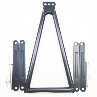 Schwarze Veredelung 14 Zoll Jacobs Leiter Drei Löcher Sprint Autoteile OE NO. 4130 Chromoly für Standard Universal