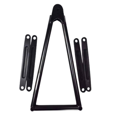 Maßgeschneiderte OE NO. 13-3/8&quot; Chromoly Jacobs Leiter-Kit 1 Loch Schwarz mit Leiterband und Pin Universal Fitment