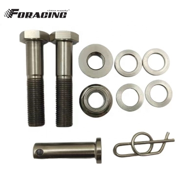 Maßgeschneiderte OE NO. 13-3/8&quot; Chromoly Jacobs Leiter-Kit 1 Loch Schwarz mit Leiterband und Pin Universal Fitment