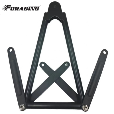 Maßgeschneiderte OE NO. 13-3/8&quot; Chromoly Jacobs Leiter-Kit 1 Loch Schwarz mit Leiterband und Pin Universal Fitment