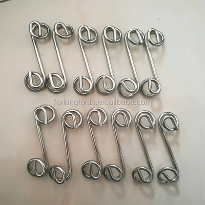 Universal Car Fitment Silber Dzus Spring Grip.375 Schnelldrehverschlüsse aus Edelstahl für Rennsprintcars
