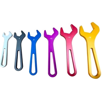 Universal AN Spanner Aluminium Billet Racing Tool Sets 6 Stück Ein Kit AN4-AN16 Sprint Car Wrenches für Rennen und Tuning
