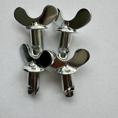 Universal Dzus Dome Schmetterlingskopfknöpfe für Sprint Auto Stahl 5/16 &quot;x.500&quot; Silber Ersetzen/Reparatur Universal Fitment OEM