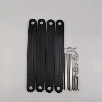 Schwarze Jacobs Leiter Gurt Ersatz für Aluminium Jacobs Leiter 7&quot; 3/8&quot; Lochgröße Universelle Kompatibilität