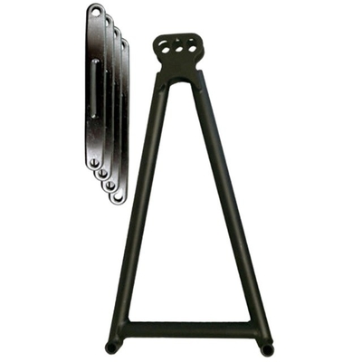 Universal 3/8&quot; Lochgröße Schwarze Jacobs Leiter Gurt 7&quot; für Sprint Auto Aluminium Rennfahrzeuge