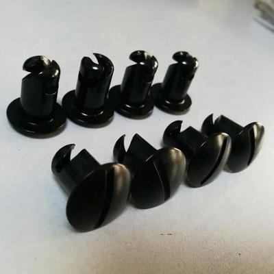 Ersatz Aluminium Quarter Turn Selbst-Aussteigen Dzus Befestigung Standard OE NO. für den Austausch / Wiederherstellung 7/16 &quot;x.500&quot; Schwarz