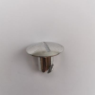 Universelle Kompatibilität 7/16 &quot;Sprint Car Silber Aluminium Viertel Dreh Dzus mit 1&quot; Großkopf Silber Finish Design