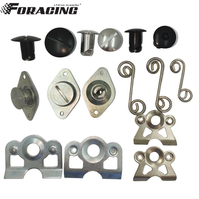 Universal Undercut Slotted Head Modell 3/8&quot; x.500&quot; Stahl Vierteldreh-Dzus-Stud-Verschluss für Sprint Auto Teile und langlebige