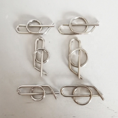 Silber 304SS Universal Rue Clip Edelstahl 3/8&quot; Jacobs Leiter Pin Schnellfreigabe Clevis Clip Sprint Auto